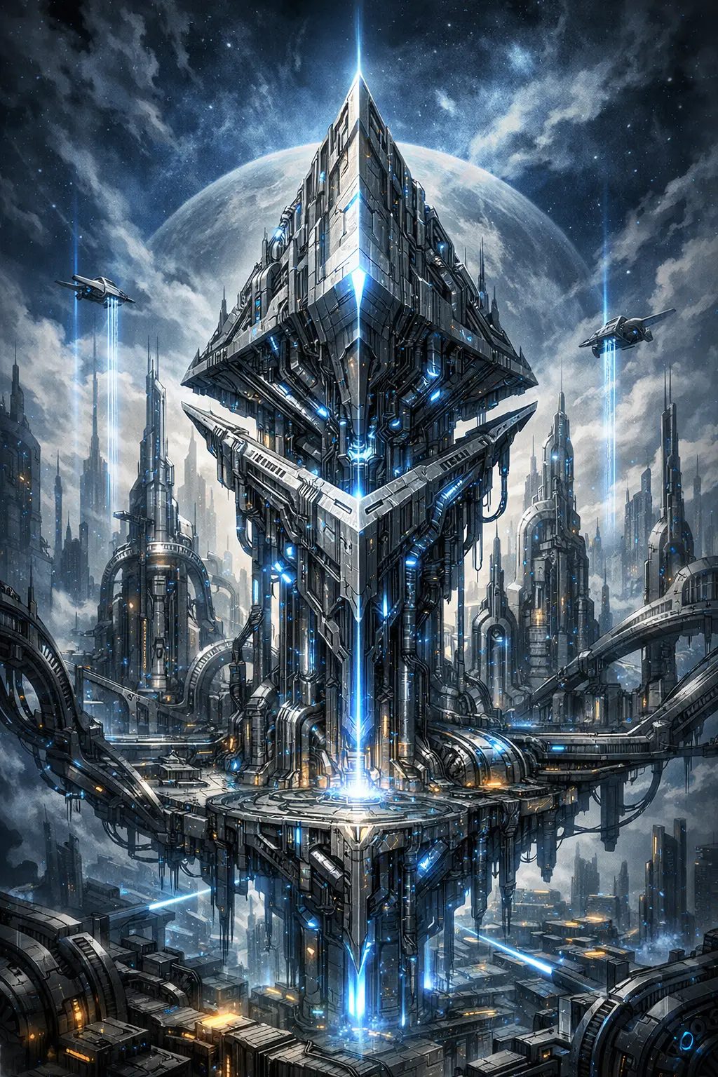 Ethereum-lohkoketju ja Ether-kryptovaluutan symboli digitaalisessa ympäristössä