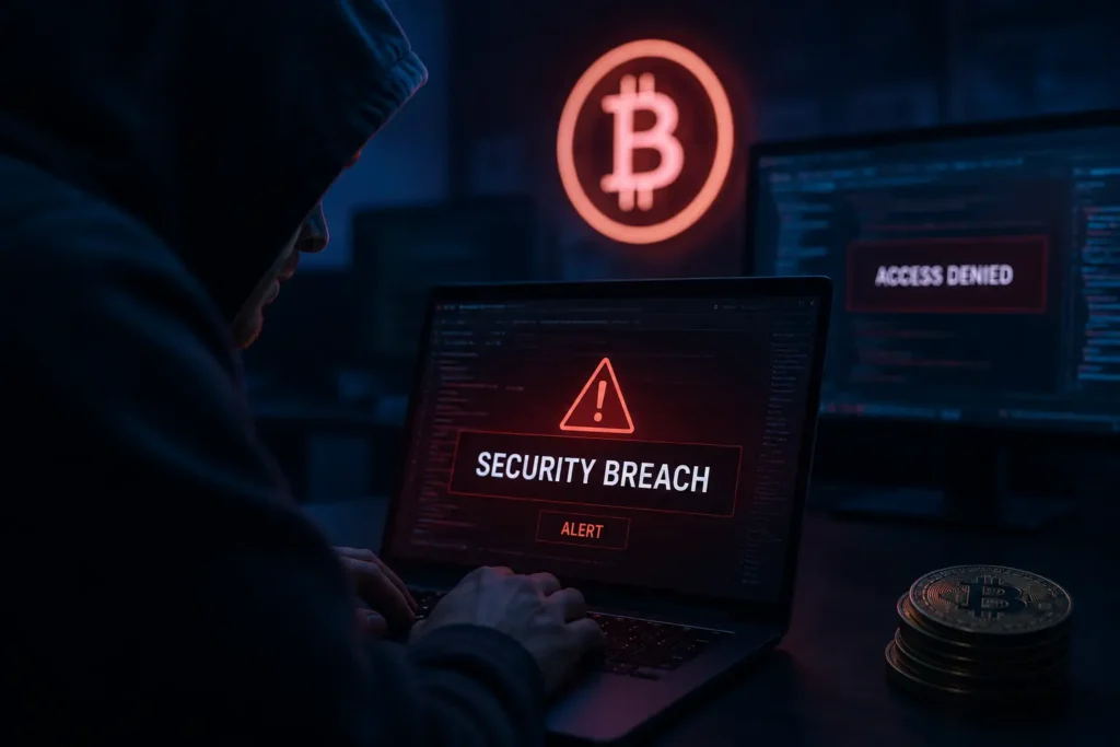 Krypto tietoturva hakkerointi uhkat Bitcoin-murt