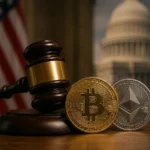 [Bitcoin ja Ethereum sääntely: nuija ja kolikot Capitoliumin edessä